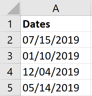 US date formats to convert
