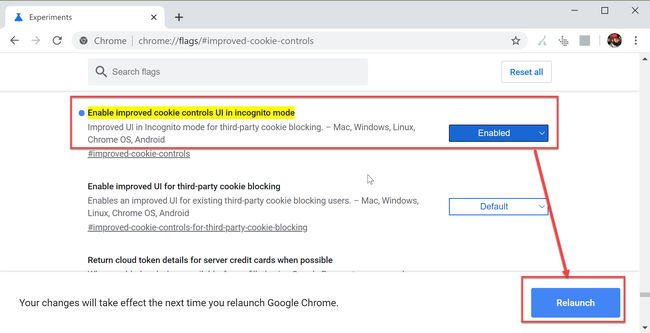 Téléchargez Google Chrome 83 : Nouveaux paramètres de confidentialité et de sécurité, groupes d'onglets, améliorations des cookies 7 Permettre un meilleur contrôle des cookies en mode incognito