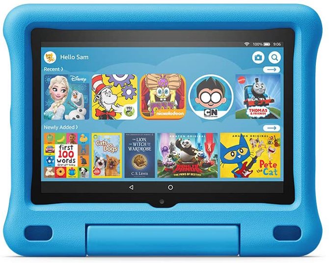 Une tablette de moins de 100 dollars qui est chargée de contenu : Amazon FireHD 8 Kids Edition