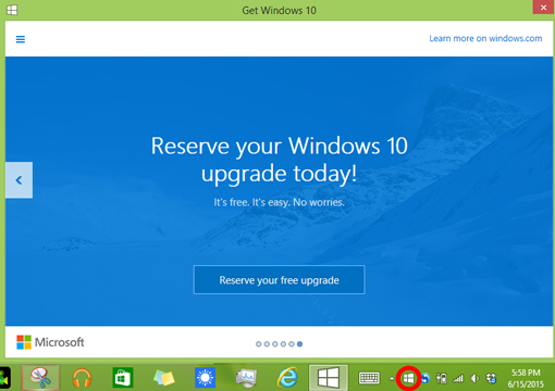 Écran de réserve de Windows 10