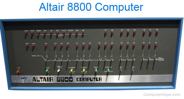 Ordinateur Altair 8800