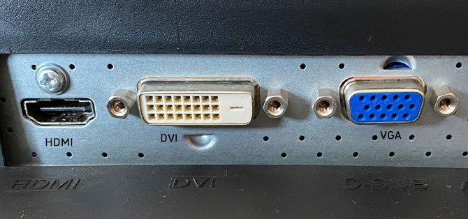 VGA et DVI