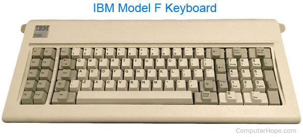 Clavier IBM modèle F