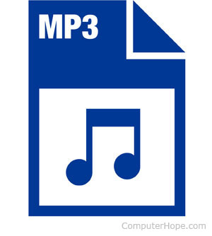 Fichier audio MP3 pour modem commuté