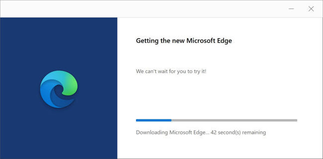 Téléchargement et installation du navigateur Microsoft Edge 1