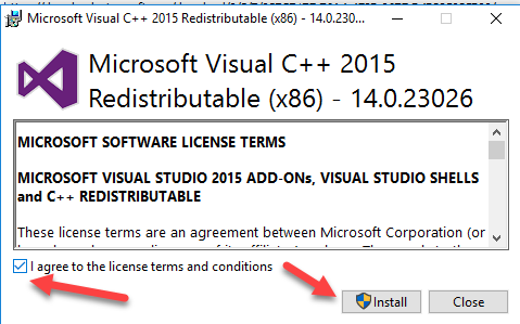 Télécharger Microsoft Visual C++ Redistributable (toutes les versions) 1