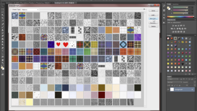 Comment ajouter des motifs personnalisés et les enregistrer sous forme de set dans Photoshop