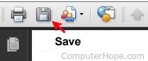 Adobe Reader backup icon