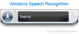 Reconnaissance vocale sous Windows