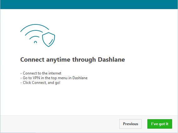 Dashlane VPN