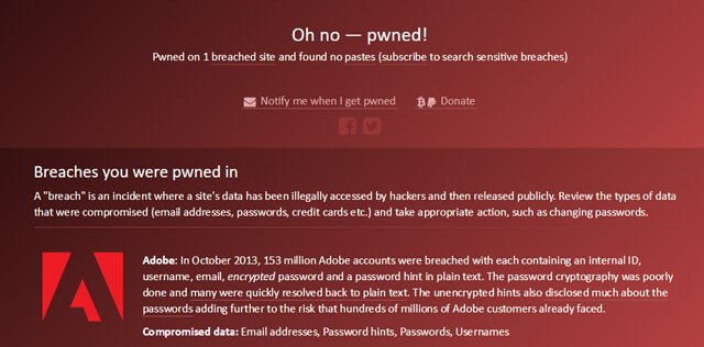 Comment vérifier si vos comptes ont été piratés