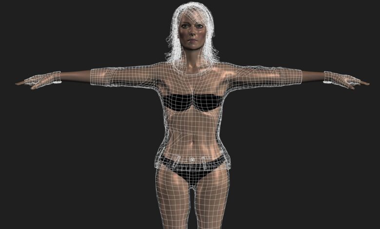 Préparer un modèle 3D pour l'animation avec gréement