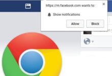 Notifications de chrome