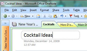 Microsoft OneNoteTabs