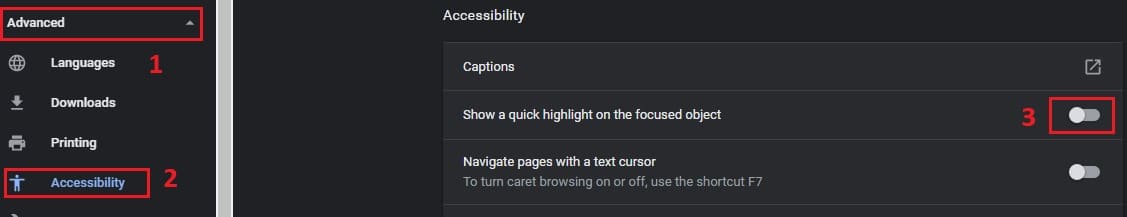 Téléchargez Google Chrome 86 avec la fonction Tab Throttling et la détection des mots de passe compromis 3 activer le focus