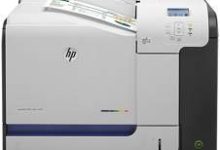 HP LaserJet Enterprise 500 color Printer M551n driver