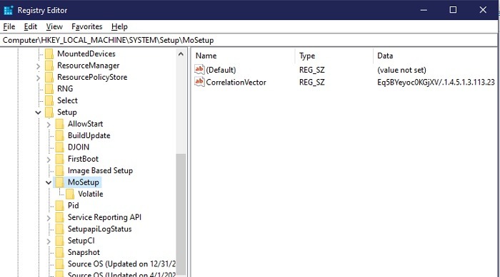 Installation de Windows 11 sur des PC non pris en charge Mosetup