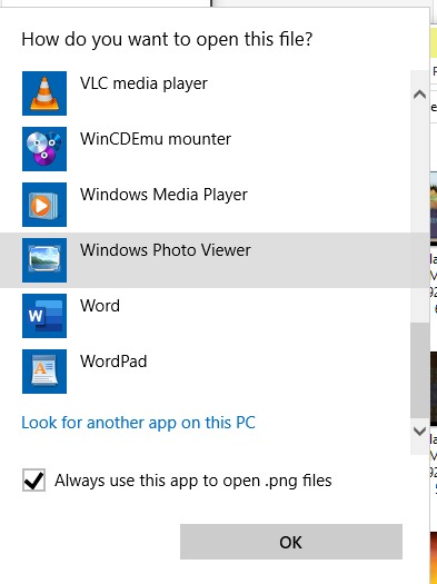 Alternatives à la visionneuse de photos Windows 10 Og 2