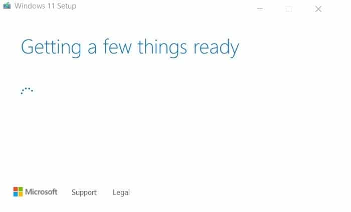Création de support d'installation de Windows11 Préparation des choses