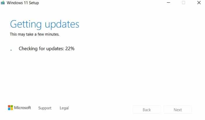 Windows11 Installer la mise à jour Iso
