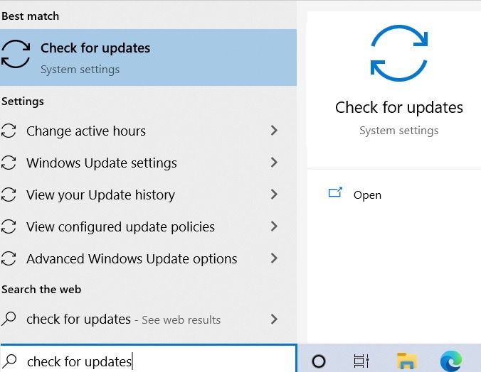 Windows11 Rechercher les mises à jour