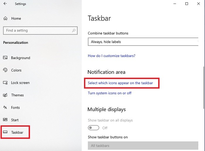 Comprendre votre emplacement est actuellement utilisé dans la barre des tâches de Windows 10