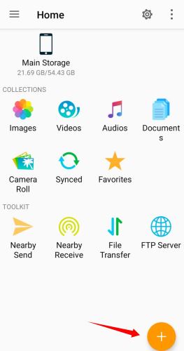 Application de transfert de PC Android Plus