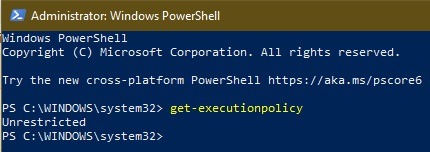 Comment masquer les mises à jour à l'aide de Powershell au niveau Powershell de Windows 10