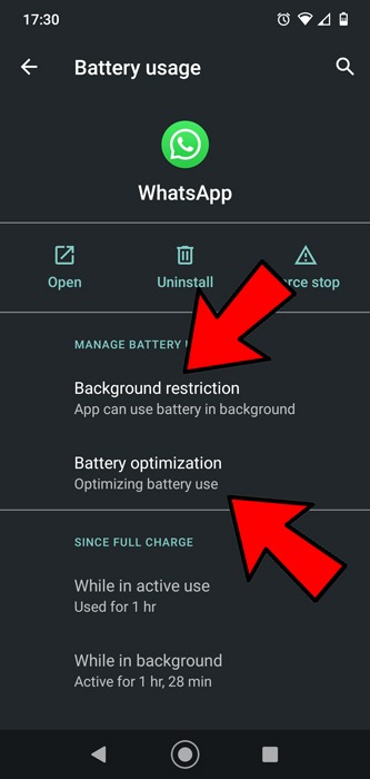 Optimisation de la surchauffe de la batterie du téléphone Android