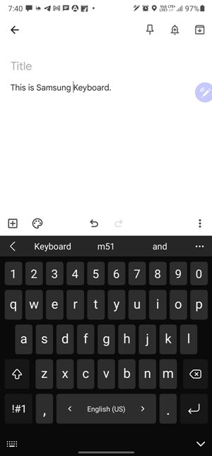 Disponibilité du clavier Gboard vs Swiftkey vs Samsung
