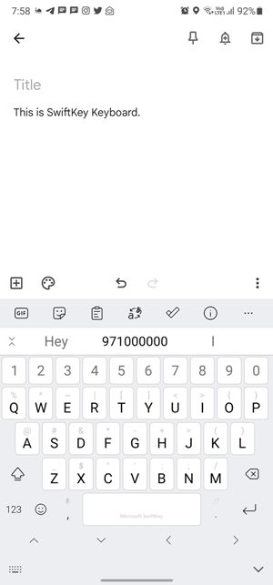 Prédictions de texte pour clavier Gboard Vs Swiftkey Vs Samsung