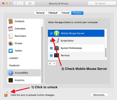 Utiliser Iphone comme souris pour l'accessibilité Mac