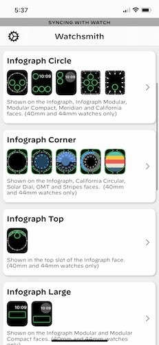 Meilleures applications Apple Watch Face Watchsmith