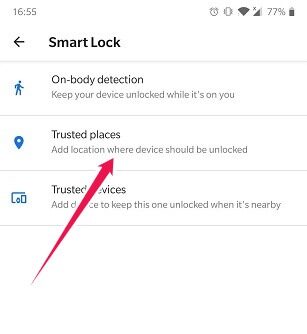 Comment configurer Smart Lock pour l'activation des lieux de confiance Android
