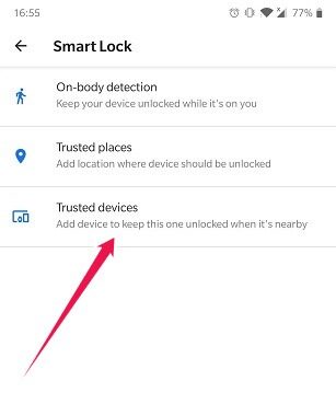 Comment configurer Smart Lock pour l'activation des appareils Android de confiance