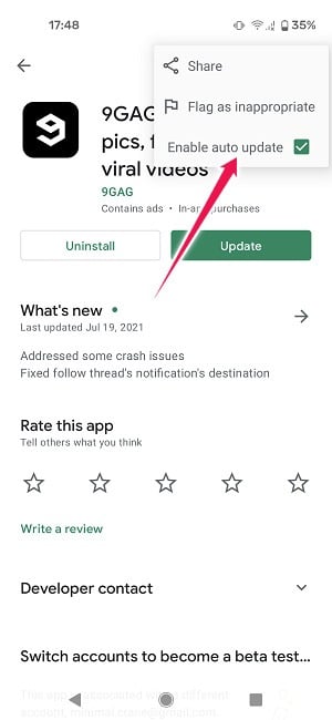 Comment mettre à jour les applications Android Play Store Auto Update Enabler