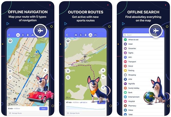 Alternatives à Apple Maps Application Mapsme