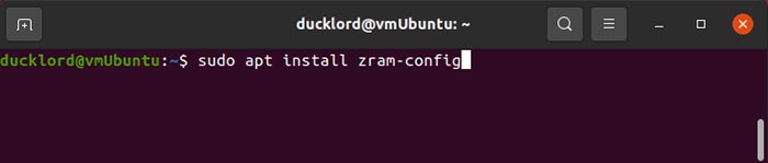 Accélérer l'installation d'Ubuntu Zram