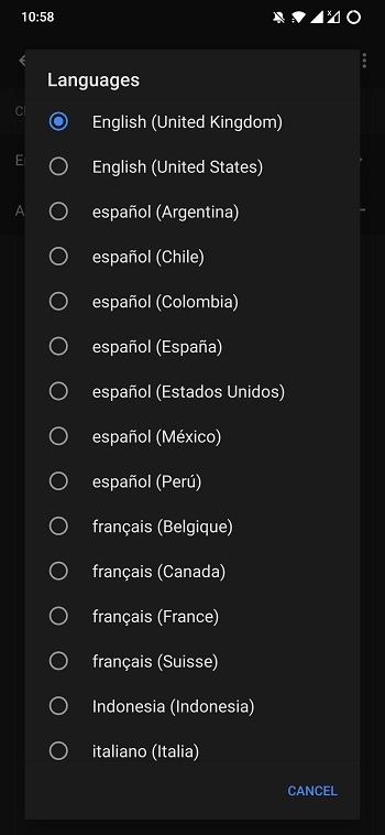 Liste des langues prises en charge par Google Assistant