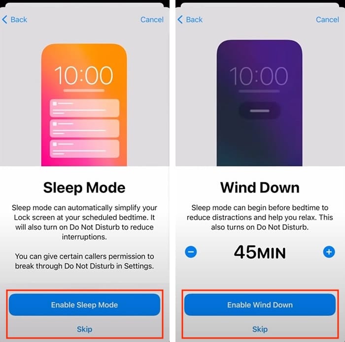 Réglage du suivi du sommeil de l'Apple Watch Mode de ralentissement