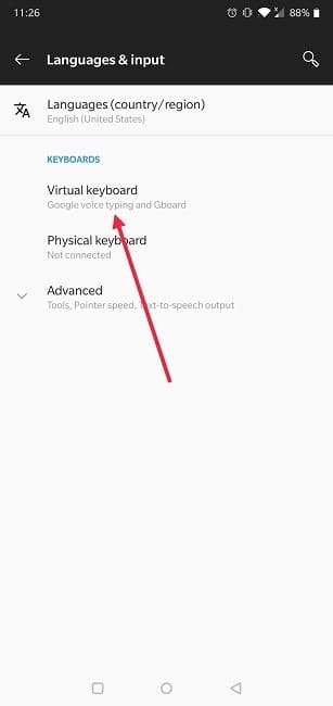 Comment désactiver le clavier virtuel Android à correction automatique