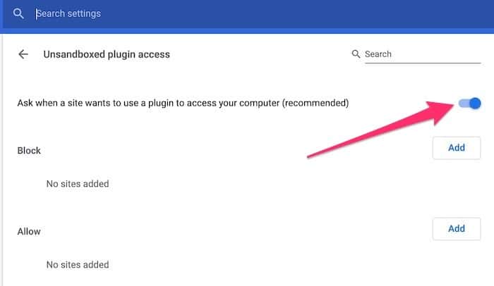 Qu'est-ce que Chrome Helper Plugins Arrow