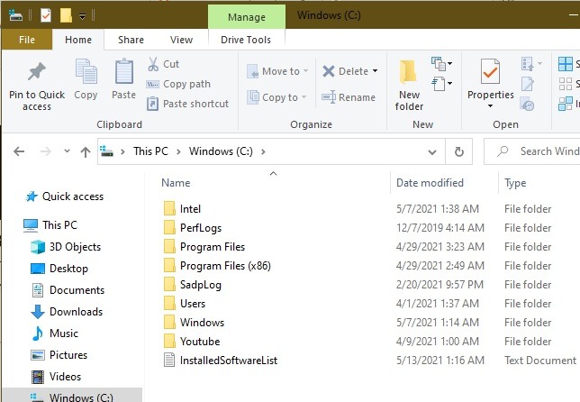 Comment obtenir une liste de tous les logiciels installés sur un résultat de Cmd système Windows