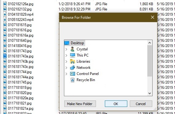 Comment utiliser Shadowexplorer pour extraire des fichiers de l'emplacement d'exportation de la restauration du système