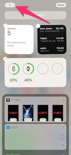 Apple Ios 14 Widgets Aujourd'hui Voir Plus