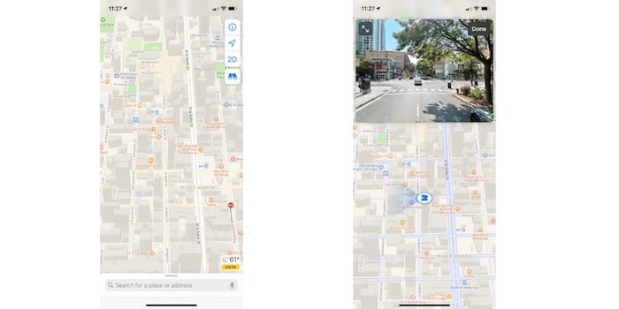 Personnaliser Apple Maps Street View