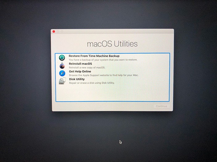 Fix Mac ne démarre pas le mode de récupération