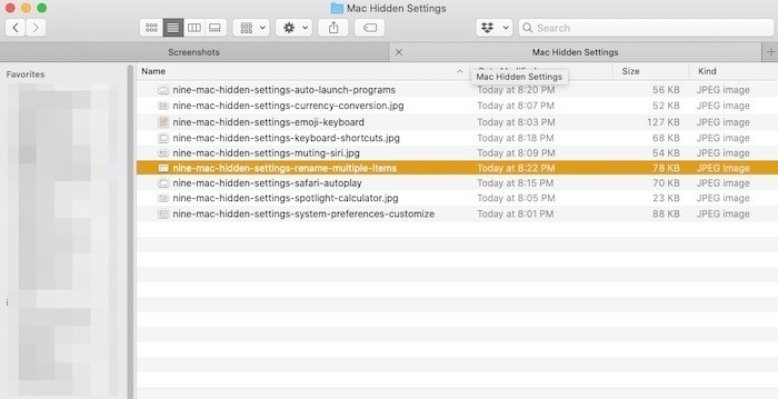 Neuf paramètres cachés Mac combinent des applications ouvertes