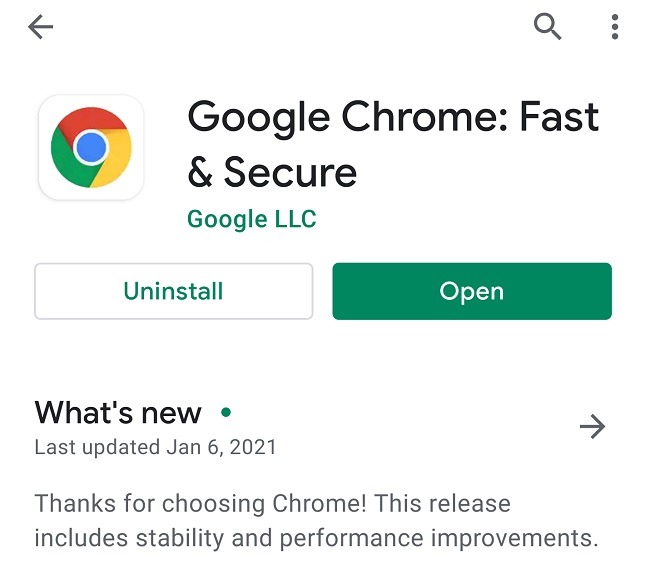 Comment utiliser Google Assistant dans Chrome sur Android avant 1