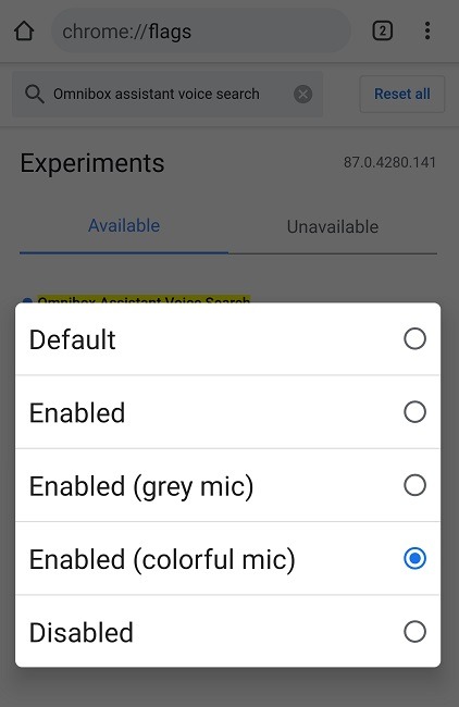 Comment utiliser Google Assistant dans Chrome sur Android Colorful